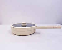 Batterie de Cuisine Ucc Life, Ensemble de Casseroles Antiadhésives, Batterie de Cuisine à Induction Antiadhésive, Poêle à Frire Antiadhésive