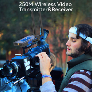 <b>Wireless</b> Extender Kit 1080P 5.8Ghz <b>Wireless</b> Transmitter and Receiver 250M 0.06s Latency for STB DSLR Laptop <b>PC</b> to Monitor TV - Product Image 3