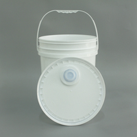 Offre Spéciale épaissie 1L-20L fûts en plastique seaux et barils lubrifiant joint d'huile avec poignée 12L 15L 18L 20L PP seau