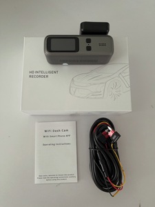 Caméra DVR de voiture avec écran IPS de 1,47 pouces, FHD1080P, WIFI, enregistreur 150 °   Caméra embarquée grand angle avec surveillance de stationnement 24h/24, BlackBox, source d'usine - Product Image 5