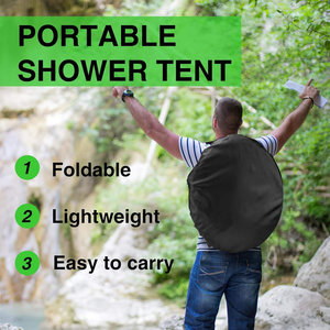 Tente de toilette et de douche portable pour l'extérieur, équipement de <span class=keywords><strong>camping</strong></span> de plage avec toilettes pour les aventures en plein air - Product Image 3