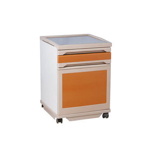 Mesa de Noche Médica ABS con 1 Puerta, Armario de Hospital de Fácil Limpieza, Almacenamiento para Cuidado de Enfermería y Dormitorio - Product Image 3