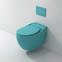 Ensemble de toilettes en céramique, nouveau design 2022-2023, couleurs variées, sanitaire, à vendre