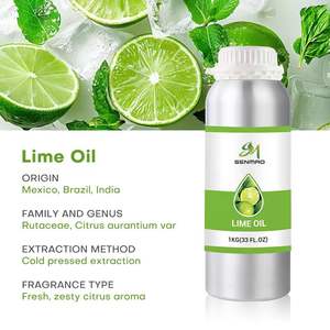 Huile essentielle de citron vert 100% pure et biologique, arôme naturel, huile de citron vert pour diffuseur, humidificateur, massage, aromathérapie, soin de la peau, bougie, savon - Product Image 1