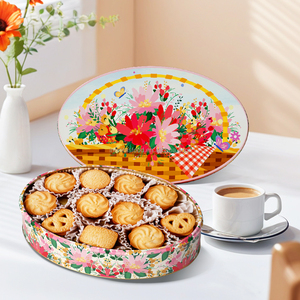 Galletas Tradicionales Rellenas de Crema de Huevo Premium de <span class=keywords><strong>Infinitas</strong></span> Wholesale en Envase Festivo de Lata - Product Image 3