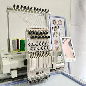 ماكينات تطريز صغيرة أوتوماتيكية محوسبة أحادية الرأس للقبعات والطواقي المسطحة - Product Image 3