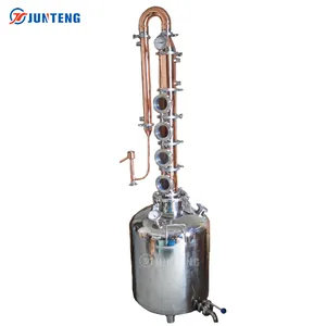 Copper Distiller Whisky Destilling Home Destill Rose ätherisches Öl noch