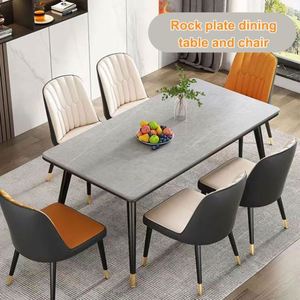 Muebles <span class=keywords><strong>de</strong></span> Comedor, Mesa <span class=keywords><strong>de</strong></span> Comedor <span class=keywords><strong>de</strong></span> Mármol, Juego <span class=keywords><strong>de</strong></span> Mesa para 6 Personas, Mesa <span class=keywords><strong>de</strong></span> Comedor Completa para el Hogar, Mesas <span class=keywords><strong>de</strong></span> Comedor - Product Image 6