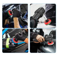 YUlou YL-0000 Polisseuse de voiture noire 1200W 3 pouces Garantie 1 an - Machine multifonctionnelle pour le nettoyage domestique, le polissage et la finition brillante
