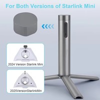 Stasiun Pengisian Daya Portabel Kelas Atas untuk Starlink Mini 30000mAh 100Wh 100W Output Stabil Penyangga Logam Kotak Baterai Portabel