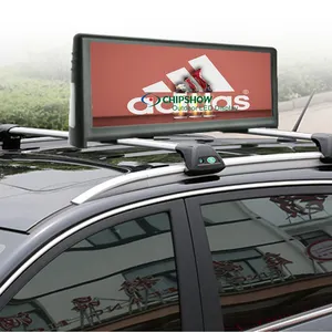 차 지붕 광고 택시 LED 스크린 메시지 전시 방수 옥외 풀그릴 두루말기 택시 정상 발광 다이오드 표시