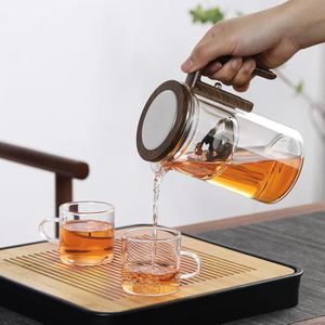 Selección de té, separación de flujo magnético sin varilla de vidrio, filtro de una tecla, resistente al calor de succión taza de té, tetera - Product Image 3