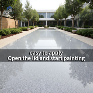 Sable de couleur époxy auto-nivelant Revêtement liquide écologique Imperméable anti-dérapant Résistant à l'usure <span class=keywords><strong>Peinture</strong></span> de <span class=keywords><strong>sol</strong></span> en marbre imitation - Product Image 3