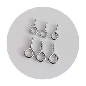 Mini alfileres pequeños y pequeños, ganchos <span class=keywords><strong>para</strong></span> ojos, <span class=keywords><strong>ojales</strong></span>, tornillos roscados, cierres de oro, ganchos, accesorios de joyería <span class=keywords><strong>para</strong></span> hacer bricolaje - Product Image 3