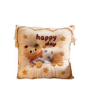 Cute Dog Square Seat Cushion Plush Extra Soft Lumbar Support For Living Room Bedroom Office Study - Product Image 5
