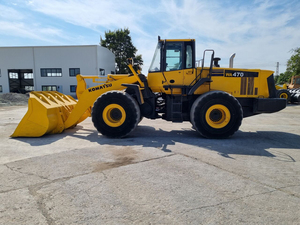 Chargeuse sur pneus KOMATSU WA470 d'occasion de bonne qualité Chargeur sur pneus d'occasion KOMATSU WA470 d'occasion