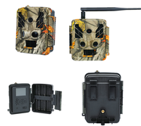 Caméra de chasse sans fil longue portée pour l'extérieur, avec connexion via application, vision nocturne infrarouge, contrôle par application, Wifi