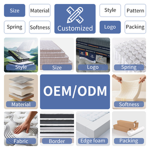 King <b>Queen</b> <b>Size</b> Durable Soft and Comfortable Quilted Spring <b>Mattress</b> Hotel 300g/m Knitted Fabric Eco-Friendly Quilted Foam - Product Image 3