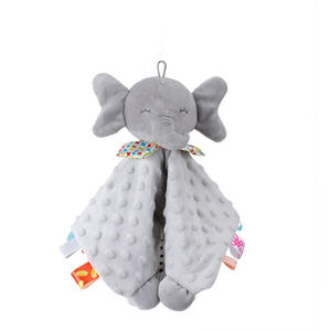 Vente en gros de jouets pour bébés, tissu de confort pour animaux, super doux, doublure en maille, anti-stress, certifié sécurité, serviette à bavoir - Product Image 5