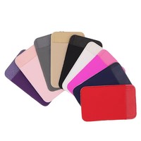 Mini porte-carte de téléphone portable avec bâton extensible motif personnalisable étui d'identité auto-adhésif pochette rabat