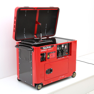 SLONG 8 kw 8000 와트 사일런트 LPG 천연 가스 가정용 발전기 이중 연료 발전기 - Product Image 5
