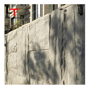 Revêtement mural en <span class=keywords><strong>pierre</strong></span> artificielle en polyuréthane PU, texture 3D, panneau en <span class=keywords><strong>pierre</strong></span> champignon, résistant aux intempéries pour façade extérieure - Product Image 1