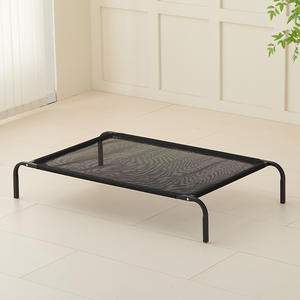 LY Robustes Ganzjahres-Hundebett für Große Rassen Solides Muster Campingbett-Stil Abnehmbarer Boden Sommer-Haustierbett - Product Image 4