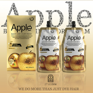 Crema Colorante <span class=keywords><strong>per</strong></span> <span class=keywords><strong>Capelli</strong></span> Nera Senza <span class=keywords><strong>Ammoniaca</strong></span> Golden Apple, Estratti Vegetali, Tinta <span class=keywords><strong>per</strong></span> <span class=keywords><strong>Capelli</strong></span> <span class=keywords><strong>per</strong></span> Saloni Professionali - Product Image 5