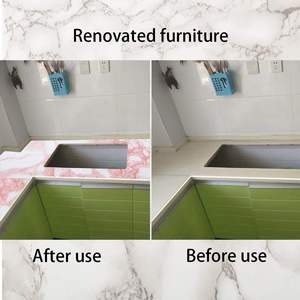 Papier peint en vinyle marbré <span class=keywords><strong>rose</strong></span>, rouleau, papier peint à peler et à coller pour table, cuisine, auto-adhésif, amovible, imperméable - Product Image 6