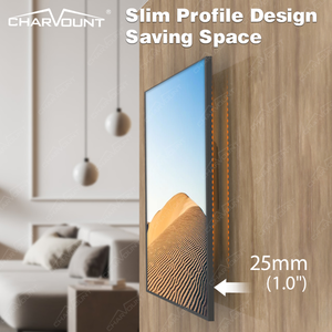 ขาแขวนทีวีแบบติดผนัง Charmount แบบยึดติดแน่น รองรับมาตรฐาน <span class=keywords><strong>VESA</strong></span> 200x200 สำหรับจอขนาด 17-42 นิ้ว - Product Image 6