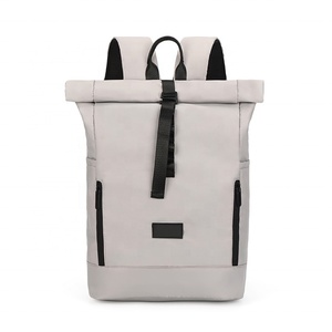 OEM ODM Unisex Waterproof Durable Roll Top <b>Backpack</b> Business Travel Computer <b>Backpack</b> for Men - Product Image 1