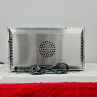 Petit mini four électrique à convection pour cuisine domestique 3 plateaux Circulation automatique d'air chaud Nettoyage facile pour les boulangeries