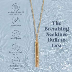 <span class=keywords><strong>Collier</strong></span> De Silbato Respiration En Acier Inoxydable Méditation <span class=keywords><strong>Collier</strong></span> pour Soulagement Du Stress pour Femmes Hommes <span class=keywords><strong>Silencieux</strong></span> Anxiété Sifflet <span class=keywords><strong>Collier</strong></span> - Product Image 2