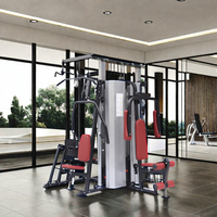 Appareil de musculation BFT Fitness, entraînement de force, 5 stations, équipement de salle de sport pour la maison, station multifonctionnelle, salle de sport à domicile