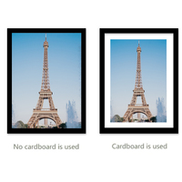 Cadres photo noirs en gros pour usine, tailles 5x7, 8x10, 11x14, 12x16, 18x24 pouces, A2, A3, A4, pour mur et table