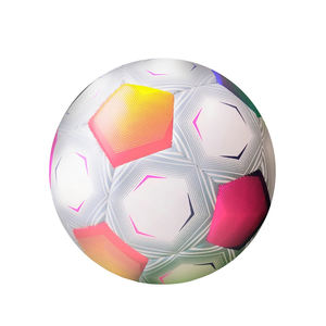 Ballon de football officiel pour entraînement de match Ballon de football laminé étanche en cuir PU imprimé taille 5 - Product Image 1