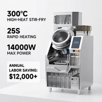 Restaurantkwaliteit automatische wokmachine, intelligente kookrobot voor gestandaardiseerde smaak en hoge efficiëntie