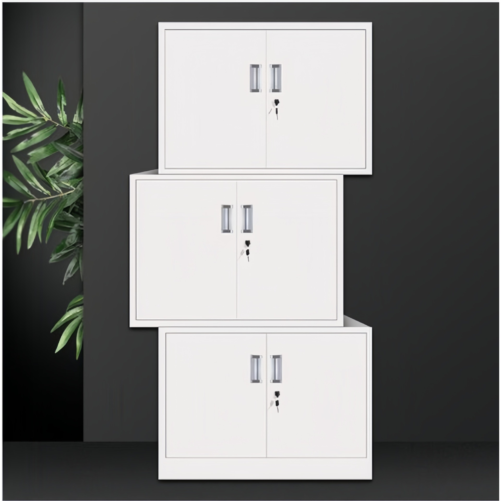 Armoire à trois sections