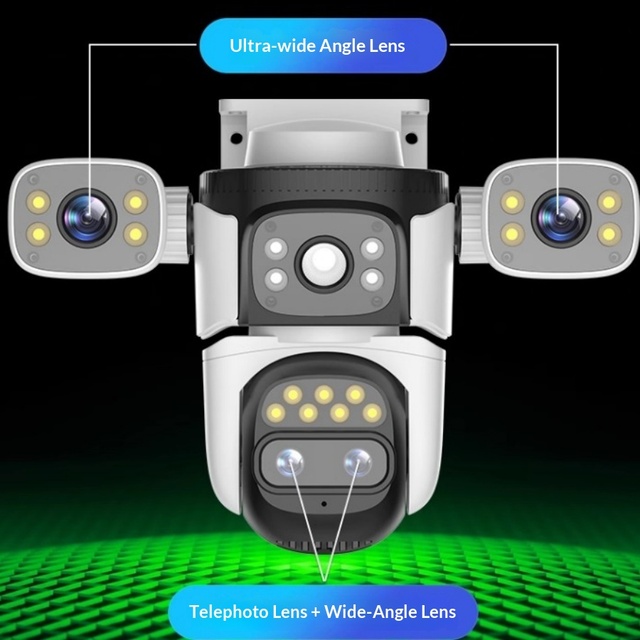 Longtian High-definition Outdoor 4G Night Vision Camera Monitoring System