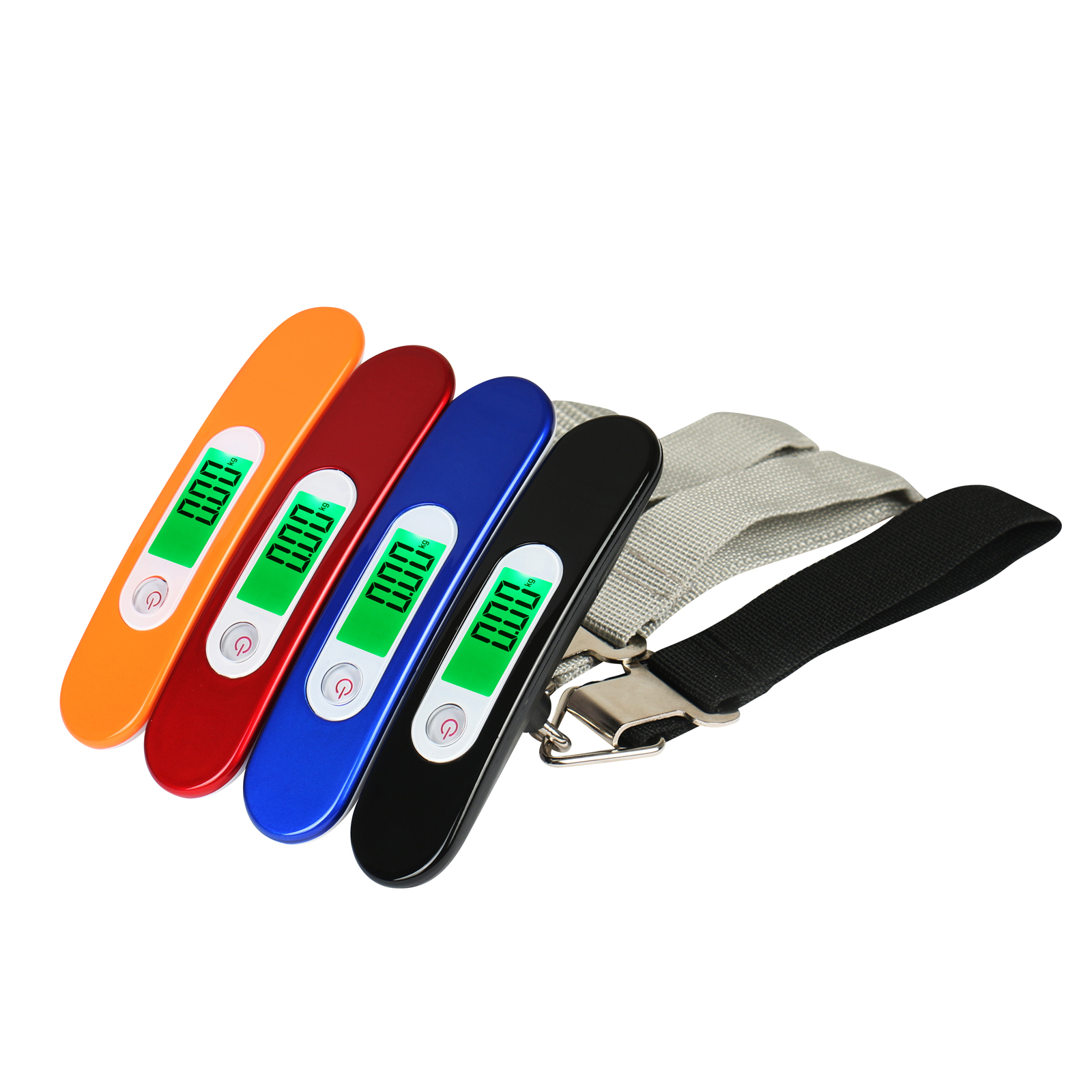 Портативные весы для багажа, Многофункциональные цифровые весы для путешествий, максимальный вес 50 кг