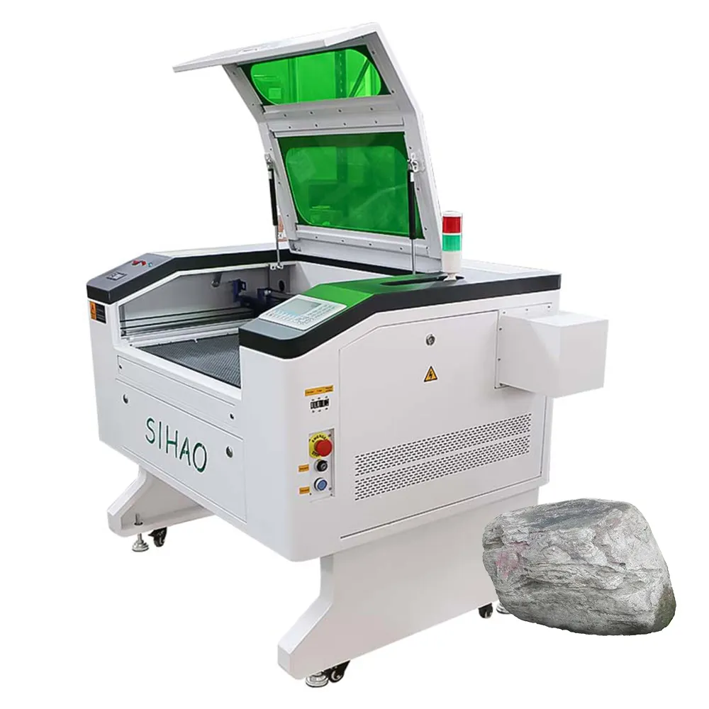 2024 NEW 7050 White all-in-one engraving machine co2 laser engraver machine co2 laser cutting machine