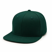 Topi Baseball Snapback Oem Hop Men Cotton 6 Panel Bordir 3D Logo Custom Flat Brim
