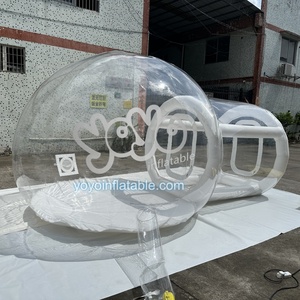 Wholesale <b>Inflatable</b> Bubble Glamping <b>House</b> Thick Anti-UV PVC <b>Inflatable</b> Clear Dome Tent For Outdoor Park Holiday Rental Business - Product Image 5