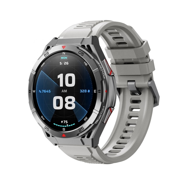 2025 X2 Smartwatch 1.43" AMOLED GPS Rugged Outdoor Sport Watch with ATS3085L 3ATM Waterproof Heart Rate Sleep Tracker