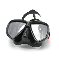 Nouvelle arrivée masque de plongée sous-marine équipement de plongée demi-visage lance pêche et chasse lunettes de plongée à vendre
