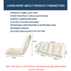New Type Recliner Adjustable <strong>Sleeper</strong> <strong>Bed</strong> Meditation Folding Chair Lazy <strong>Sofa</strong> Floor Chair Foldable Beach Chair - Product Image 4