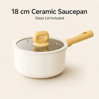 Pot à lait pour bébé de qualité supérieure sans PFOA avec revêtement antiadhésif en céramique et insert vapeur pour cuisinière à induction et à gaz