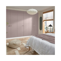 Armoire coulissante sur mesure pour la maison, utilisée dans de nombreuses couleurs, armoires de chambre à coucher, meubles blancs, armoires en bois