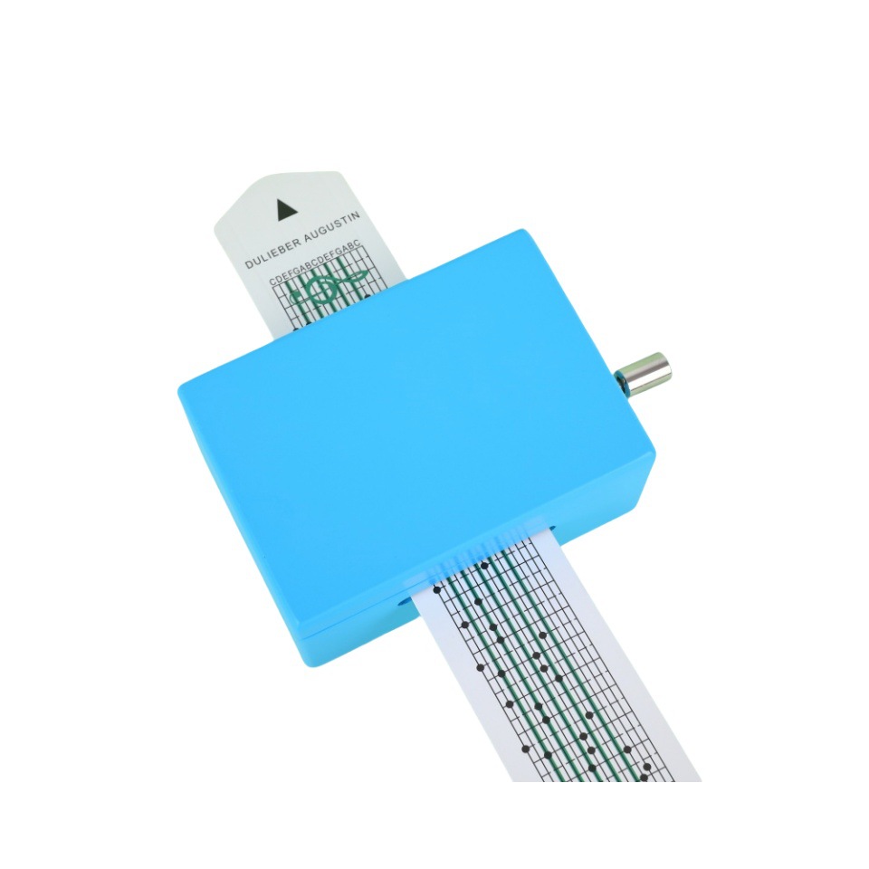 Bandes de papier Blue-A-24pcs avec mélodies 4pcs bandes de papier vierge
