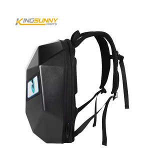 Mochila de Motocicleta Iron Man con Ojos LED Brillantes, Mochila Impermeable para <span class=keywords><strong>Casco</strong></span> de Motocicleta, Mochila Moderna para Ciclismo - Product Image 5